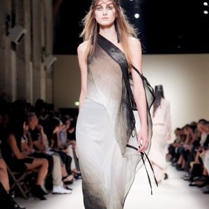 SOLD • ANN DEMEULEMEESTER RARE STUNNING Ombre Gown